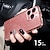 Χαμηλού Κόστους iPhone Θήκες-τηλέφωνο tok Για iPhone 15 Pro Max Plus iPhone 14 13 12 11 Pro Max Plus Πίσω Κάλυμμα Προστατευτικό φακού κάμερας Bling Glitter Shiny Ανθεκτική σε πτώσεις Ακρυλικό