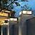 billige Postlys-ip54 utendørs søylelysarmaturer firkantet gjerde søylestolpelys for gårdsdekorasjon enkel søyle lanterne søylelys gangveier, hage
