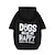 cheap Pet Printed Hoodies-Dog Cat Pet Pouch Hoodie Graphic Quotes &amp; Sayings Fashion Casual Outdoor Casual Daily Winter Dog Clothes Puppy Clothes Dog Outfits Breathable Black Costume for Girl and Boy Dog Polyster S M L XL XXL