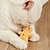 economico Giocattoli per cani-1 pz natale gingerbread man design peluche per animali domestici masticare cattoy per fornitura interattiva del gatto