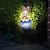 preiswerte Bodenlichter-Solar-Kaninchen-Gartenleuchte für den Außenbereich, solarbetriebene Kaninchenpfahl-Lichter für den Gehweg, Hof, Rasen, Landschaftsbeleuchtung