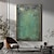 halpa Abstraktit taulut-käsintehty öljymaalaus kangas seinätaide koriste moderni pohjoismainen minimalismi vihreä tekstuuri kodin sisustukseen rullattu kehyksetön venyttämätön maalaus