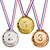 رخيصةأون ألعاب الخارج-3 قطع من ميدالية الترتيب وكأس العالم وكأس العالم وألعاب كرة القدم ومكافأة الدعائم لأذن القمح وميدالية ذهبية وكأس بطل كأس البلاستيك الممتاز
