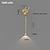 levne Nástěnná LED svítidla-led nástěnné svícny teplý bílý kruhový design vnitřní nástěnná svítidla do ložnice koupelna chodba dveře schodiště 110-240v