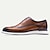 olcso Férfi fűzős bőrcipők-Férfi Félcipők Formális cipők Bullock cipő Bőr Olasz teljes kiőrlésű marhabőr Kényelmes Csúszásmentes Fűzős Barna