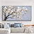 cheap Landscape Paintings-Mintura Handmade Abstract Tree Flower Oil Paintings On Canvas Wall Art Decoration Modern Picture For Home Decor Rolled Frameless Unstretched Painting