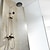 economico Rubinetti doccia-Sistema doccia Impostato - Docetta inclusa Doccia multi spray Moderno Galvanizzato Esterno Valvola in ceramica Bath Shower Mixer Taps