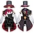 billiga Animekostymer-Inspirerad av Genshin Impact Lyney Animé Cosplay-kostymer Japanska Halloween Cosplay-kostymer Kostym Till Dam