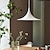 ieftine Lumini pandantive-candelabru plafon reglabil nordic modern din aluminiu cu design pandantiv lustruit manual - iluminat retro loft living - lampă suspendată cu 1 lumină cu vopsea la temperatură înaltă