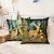 halpa eläintyyli-Nordic Deer kahden puolen tyynynpäällinen 4kpl pehmeä koristeellinen neliömäinen tyynyliina tyynyliina makuuhuoneeseen olohuoneen sohva sohvatuoli