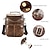 cheap Men&#039;s Bags-1pc Men&#039;s Fashion Messenger Top Layer Cowhide Business Single Shoulder Bag Large Capacity Multi-functional Fashionable Shoulder Bag