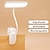 voordelige huishoudelijke apparaten-360 flexibele tafellamp met clip traploos dimmen led-bureaulamp oplaadbaar nachtkastje nachtlampje voor studeren, lezen, kantoorwerk