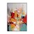 abordables Peintures Abstraites-Peinture à l'huile sur toile faite à la main, décoration murale abstraite moderne pour la maison, peinture roulée sans cadre, non étirée