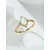 olcso Gyűrűk-Gyűrű Esküvő Régies stílus Arany Ötvözet Öröm Elegáns Szüret Divat