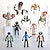 Недорогие Конструкторы-4 шт., случайные мужские игрушки для унитаза, битва между туалетным человеком и человеком наблюдения, боевые куклы, куклы, модели кукол, мужские и женские подарки
