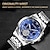 Недорогие Кварцевые часы-Мужчины Кварцевые Минималистский Спорт Деловые Наручные часы Светящийся ЗАЩИТА ОТ ВЛАГИ Нержавеющая сталь Часы