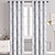 preiswerte Vorhänge &amp; Gardinen-Verdunkelungsvorhänge mit Blattmuster, 1 Panel Öse, wärmeisolierte Raumverdunkelungsvorhänge für Schlafzimmer und Wohnzimmer