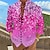 halpa Miesten havaijilainen paita-ystävänpäivä värigradientti rento miesten paita päivittäinen kuluminen viikonloppuna kevät&amp;amp; kesällä seisova kaulus pitkähihainen vaaleanpunainen, keltainen, pinkki s, m, l slub