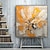 levne Abstraktní malby-originální moderní malba na plátno ručně malovaná oranžová umělecká díla extra velká malba na plátnětextura umělecké dílo minimalistická malba nožem nástěnné umění bez rámu