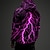 Χαμηλού Κόστους ανδρικά 3d hoodies-Γραφική Φωτισμός Ανδρικά Μοντέρνα 3D εκτύπωση Φούτερ με Κουκούλα Υπαίθρια Αθλήματα Αργίες Διακοπές Με Κουκούλα Ρουμπίνι Θαλασσί Μακρυμάνικο Με Κουκούλα Στάμπα Μπροστινή τσέπη Άνοιξη &amp; Χειμώνας