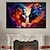 abordables Impressions de Personnes-Toile d&#039;art mural de la Saint-Valentin, couple amoureux, imprimés et affiches, peinture décorative en tissu pour salon, images sans cadre