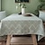 billiga Dukar-matbordsduk i förtjockad bomullslinne i nordisk stil, teduk mot skållning och halkskydd, rektangulär skrivbordsmatta, dekorativ duk för tv-skåp