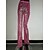 cheap Bottoms-Metallic Sparkle Pants Sheer Mesh Rhinestone Cover Up Disco Solid Color Women&#039;s Party Club Pride Parade Adults&#039; Pants