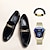 cheap Wedding &amp; Party-Men&#039;s Loafers &amp; Slip-Ons Suede Shoes Dress and Watch and Bracelet Set Loafers Plus Size Driving Loafers Walking Business Daily Suede Breathable Non-slipping Wear Proof Loafer Black Red Blue Spring