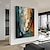 cheap Abstract Paintings-Hand Painted Abstract Painting on Canvas Wall Art  Large Abstract Custom  Modern Acrylic Painting Abstract Wall Art painting for Living Room bedroom Wall Home Decor ready to hang or canvas