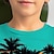 preiswerte 3D-T-Shirts für Jungen-Jungen 3D Kokosnussbaum T-Shirt Hemd Kurzarm 3D-Druck Sommer Urlaub Tropisch Hawaiianisch Polyester kinderkleidung 3-12 Jahre Rundhalsausschnitt Outdoor Casual Täglich Regular Fit