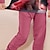 olcso Lányok 3D pizsama-Lány 3D Cica Pizsama Rózsaszín Hosszú ujj 3D nyomtatás Tavasz Ősz Tél Aktív Divat aranyos stílus Poliészter Gyerekek 3-12 év Terített nyak Otthon Hétköznapi Otthoni Normál