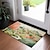 preiswerte Fußmatten-Japan-Tempel-Blumen-Fußmatte, Fußmatten, waschbare Teppiche, Küchenmatte, rutschfester, ölbeständiger Teppich, Innen- und Außenmatte, Schlafzimmerdekoration, Badezimmermatte, Eingangsteppich