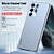 cheap Phone &amp; Accessories-Phone Case + 3 Pack Screen Protector for Samsung Galaxy S23 S22 S21 Plus Ultra Back Cover Frosted Full Body Protective Dustproof Solid Color TPU PC Metal