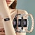 זול להקות שעונים של Fitbit-להקת שעונים חכמה מותאם ל פיטביט Inspire 3 מתכת אל חלד שעון חכם רצועה נשים נצנוץ קריסטל צמיד תכשיטים תַחֲלִיף צמיד