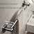 economico Hardware del bagno-1 portasciugamani ad asta singola, portasciugamani da doccia per il bagno, porta asciugamani a parete, scaffale multifunzionale per riporre gli asciugamani, accessori per il bagno