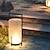 tanie Post Light-Zewnętrzna lampa podłogowa Zewnętrzna lampa podłogowa patio wodoodporna rattanowa dekoracja zewnętrzna odpowiednia na werandę, patio, ogród, taras, trawnik