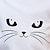 お買い得  女の子の 3d T シャツ-女の子 3D 猫 Ｔシャツ シャツ 半袖 3Dプリント 夏 活発的 ファッション かわいいスタイル コットン１００％ 子供 3〜12年 クルーネック アウトドア カジュアル 日常 レギュラー