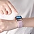 abordables Coques de montre connectée-Lot de 6 boîtiers de montre avec protection d&#039;écran compatible avec Apple Watch série 8 7 41 mm 45 mm/série 6 5 4 se 40 mm 44 mm/série 3 2 1 38 mm 42 mm résistant aux rayures en silicone (étui uniquement).