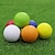 levne Hračky na ven a pohyb-10 ks pu soft ball golfový cvičný míč vnitřní specializovaný cvičný piškotový míč pěnový míč pro začátečníky tréninkový míč vícebarevný