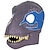 Недорогие реквизит для фотобудки-Популярная маска динозавра, забавный реквизит для вечеринки в честь Хэллоуина с открытым ртом, латексная маска тираннозавра рекса с животными
