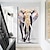 cheap Animal Paintings-100% Hand Painted Elephant oil painting Wall Art Street Graffiti Colorful Wild Animal Canvas Painting animal oil painting Modern Abstract Art Wall Picture for living room hotel Home Decoration canvas