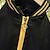 preiswerte Oberbekleidung-kinderkleidung Jungen Baseball-Jacken Oberbekleidung Graphic Buchstabe Langarm Mantel Schulanfang Cool Täglich Silber Gold Frühling Herbst 7-13 Jahre