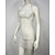 cheap Sexy Costumes-Metallic Sparkle Sexy Mini Dress Sheer Mesh Rhinestone Cover Up Disco Solid Color Women&#039;s Party Club Adults&#039; Dress Summer Spring