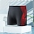abordables maillot de bain boxer homme-Homme Surf Boardshort Short de bain Plage Piscine Respirable Séchage rapide Taille elastique Pois Court Sport Décontractées Tenues de Sport Blanche Rouge Micro-élastique