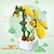 levne Stavební hračky-dárky ke dni žen kutilství motýl hmyz rostlina v květináči bonsai květinový blok růže dekorace mini stavebnice postava plastová hračka dárek děti dívky valentýn pro dívky den matek dárky pro maminky
