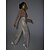 cheap Bottoms-Metallic Sparkle Pants Sheer Mesh Rhinestone Cover Up Disco Solid Color Women&#039;s Party Club Pride Parade Adults&#039; Pants