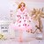 economico Accessori per bambole-Rondom 7 set 30 cm yi tian rosa abbigliamento per bambole abito da sposa simulazione bambola cappotto di pelliccia