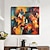 cheap People Paintings-Large Hand Painted Wall Art Jazz Music Band painting Abstract Oil Painting on Canvas Modern Contemporary Art Home Decoration ready to hang or canvas