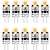 cheap Christmas Lights-10pcs Dimmable G4 LED Lamp Crystal Sapphire Lamp 2W 3W AC/DC12-24V LED COB Chandelier LED Light Source Silicone Bulb Home Lighting