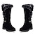 cheap Snow &amp; Winter Boots-Women&#039;s Boots Snow Boots Suede Shoes Daily Solid Colored Fleece Lined Mid Calf Boots Winter Lace-up Chunky Heel Round Toe Minimalism Nubuck Faux Suede Lace-up Dark Brown Black Yellow